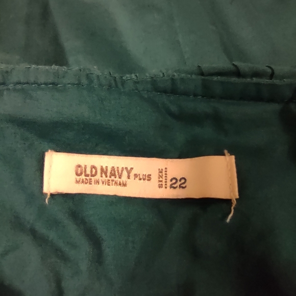 Old Navy size 22 Dark teal Sun Dress - Picture 3 of 4